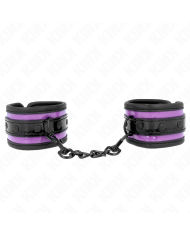 KINK - APPUI-POIGNETS EN NÉOPRÈNE VIOLET CLAIR AJUSTABLE 21-28 CM X 5 CM