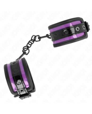KINK - APPUI-POIGNETS EN NÉOPRÈNE VIOLET CLAIR AJUSTABLE 21-28 CM X 5 CM