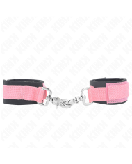 KINK - APPUI-POIGNETS RÉGLABLES EN NÉOPRÈNE ROSE RÉGLABLE 22-34 CM