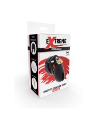HIDDEN DESIRE - EXTREME CAGE DE CHASTETÉ SILICONE TAILLE S NOIR