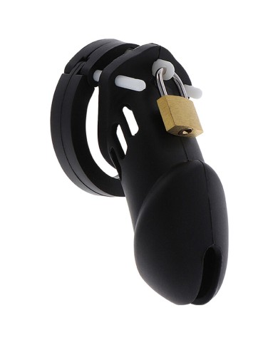 HIDDEN DESIRE - EXTREME CAGE DE CHASTETÉ SILICONE TAILLE L NOIR