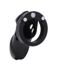 HIDDEN DESIRE - EXTREME CAGE DE CHASTETÉ SILICONE TAILLE L NOIR