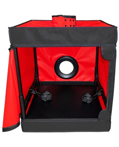 SECRET DOME - KINK CLUB CABINA BUKKAKE NOIR ET ROUGE