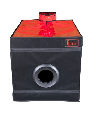SECRET DOME - KINK CLUB LA NICHE CABINE NOIR ET ROUGE