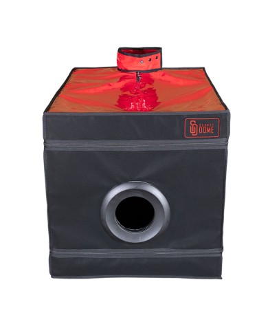 SECRET DOME - KINK CLUB LA NICHE CABINE NOIR ET ROUGE