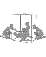 SECRET DOME - KINK CLUB CABINE SCANDALE PURPLE