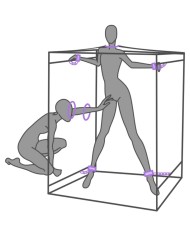 SECRET DOME - KINK CLUB CABINE SCANDALE PURPLE