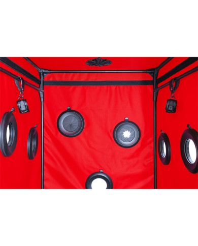 SECRET DOME - KINK CLUB CABIN SCANDALE NOIR ET ROUGE