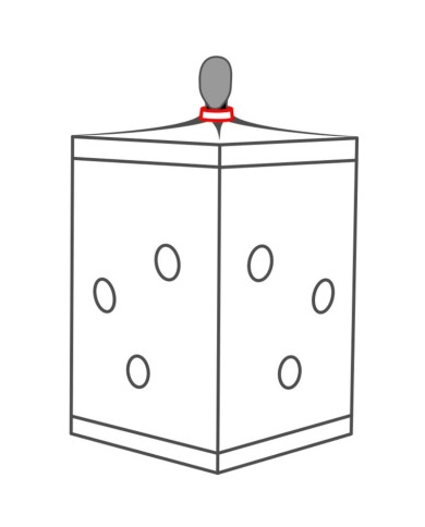 SECRET DOME - KINK CLUB CABIN SCANDALE NOIR ET ROUGE