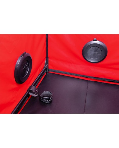 SECRET DOME - KINK CLUB CABIN SCANDALE NOIR ET ROUGE