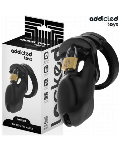 ADDICTED TOYS LOCKED - CAGE À PÉNIS INTERDITE 10 CM