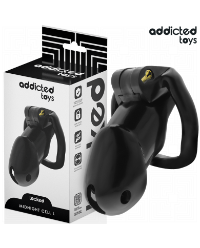 ADDICTED TOYS LOCKED - MINDNIGHT CELL CAGE À PÉNIS TAILLE L