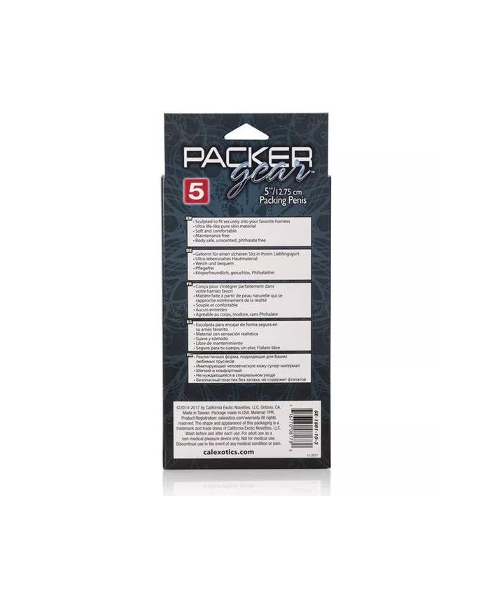 CALEXOTICS - EMBALLAGE PÉNIS MARRON 14.5 CM CALEXOTICS - EMBALLAGE PÉNIS MARRON 14.5 CM