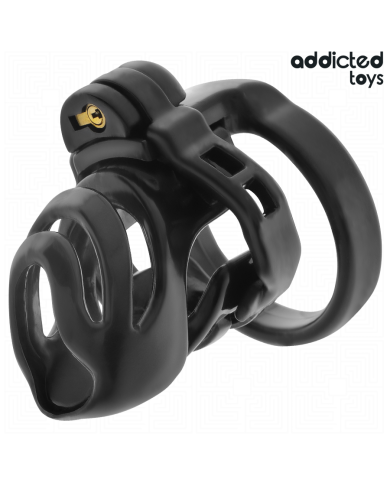 ADDICTED TOYS LOCKED - CAGE À PÉNIS À VERROUILLAGE ÉTERNEL 9 CM