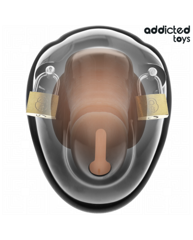 ADDICTED TOYS LOCKED - À PÉNIS VERROUILLÉE SANS CLÉ 11,5 CM