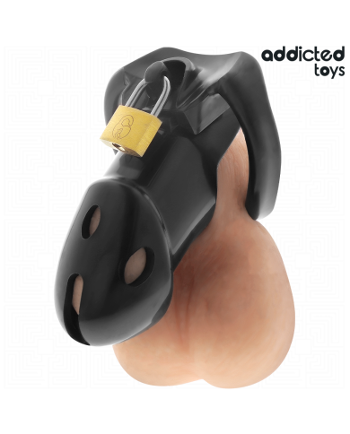 ADDICTED TOYS LOCKED - CAGE À PÉNIS UNBROKEN DEN 9,8 CM