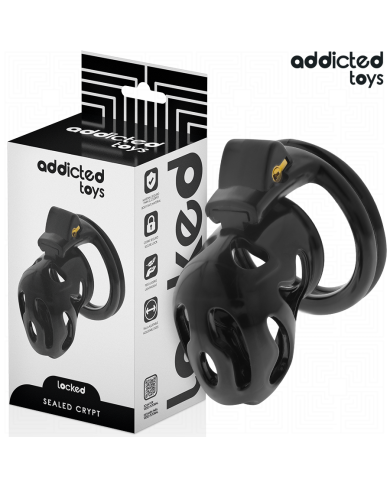ADDICTED TOYS LOCKED - À PÉNIS CRYPTÉE VERROUILLÉE ET SCELLÉE 8 CM