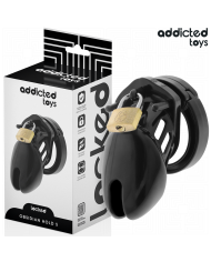 ADDICTED TOYS LOCKED - CAGE À PÉNIS OBSIDIAN HOLD TAILLE S