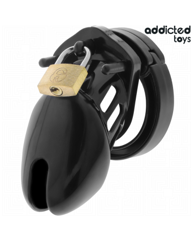 ADDICTED TOYS LOCKED - CAGE À PÉNIS OBSIDIAN HOLD TAILLE S