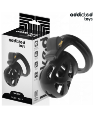 ADDICTED TOYS LOCKED - CAGE À PÉNIS SILENCIEUSE 7,5 CM