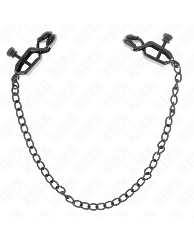 KINK - PINCES À METELLES CHAÎNE PLATE NOIR 30 CM