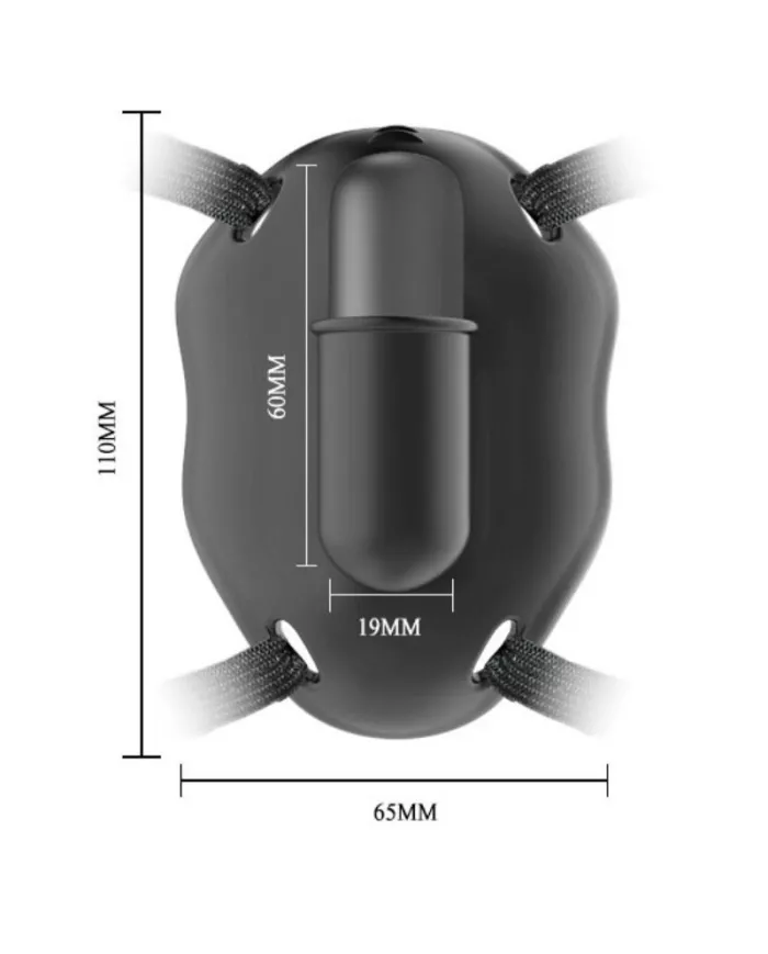 PRETTY LOVE - STRAP ON AVEC BALLE VIBRANTE CARTER PRETTY LOVE - STRAP ON AVEC BALLE VIBRANTE CARTER