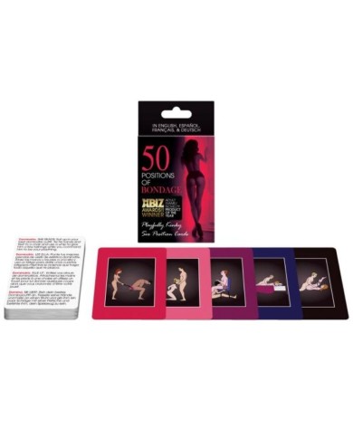 KHEPER GAMES - 50 POSITIONS DE CARTES BONDAGE