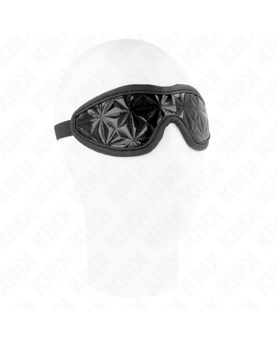 KINK - SERRE-TÊTE MOTIF DIAMANT NOIR 20,5 x 6 CM