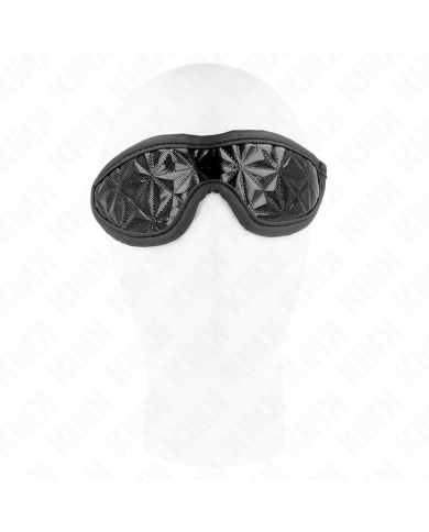 KINK - SERRE-TÊTE MOTIF DIAMANT NOIR 20,5 x 6 CM