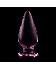 NEBULA SERIES BY IBIZA - PLUG ANAL MODÈLE 4 VERRE BOROSILICATE CLAIR 11 CM -O- 5 CM
