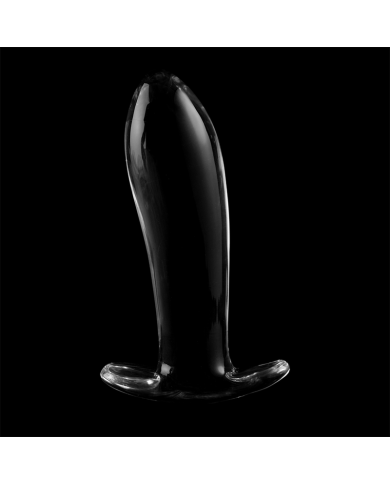 NEBULA SERIES BY IBIZA - PLUG ANAL MODÈLE 5 VERRE BOROSILICATE CLAIR 12.5 CM -O- 3.5 CM