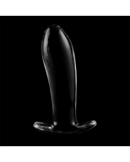 NEBULA SERIES BY IBIZA - PLUG ANAL MODÈLE 5 VERRE BOROSILICATE CLAIR 12.5 CM -O- 3.5 CM
