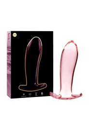 NEBULA SERIES BY IBIZA - PLUG ANAL MODÈLE 5 VERRE BOROSILICATE CLAIR 12.5 CM -O- 3.5 CM