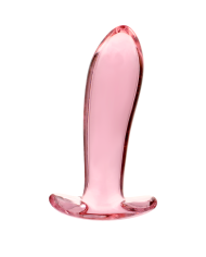 NEBULA SERIES BY IBIZA - PLUG ANAL MODÈLE 5 VERRE BOROSILICATE CLAIR 12.5 CM -O- 3.5 CM