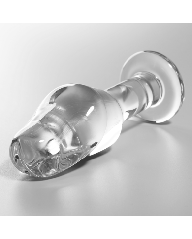 NEBULA SERIES BY IBIZA - PLUG ANAL MODÈLE 6 VERRE BOROSILICATE CLAIR 12.5 CM -O- 4 CM