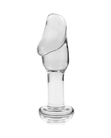 NEBULA SERIES BY IBIZA - PLUG ANAL MODÈLE 6 VERRE BOROSILICATE CLAIR 12.5 CM -O- 4 CM