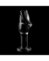 NEBULA SERIES BY IBIZA - PLUG ANAL MODÈLE 6 VERRE BOROSILICATE CLAIR 12.5 CM -O- 4 CM