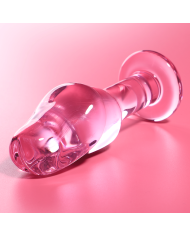 NEBULA SERIES BY IBIZA - PLUG ANAL MODÈLE 6 VERRE BOROSILICATE CLAIR 12.5 CM -O- 4 CM