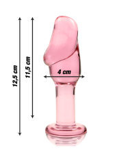NEBULA SERIES BY IBIZA - PLUG ANAL MODÈLE 6 VERRE BOROSILICATE CLAIR 12.5 CM -O- 4 CM