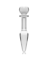 NEBULA SERIES BY IBIZA - PLUG ANAL MODÈLE 7 VERRE BOROSILICATE CLAIR 13.5 CM -O- 3 CM