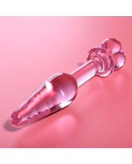 NEBULA SERIES BY IBIZA - PLUG ANAL MODÈLE 7 VERRE BOROSILICATE CLAIR 13.5 CM -O- 3 CM
