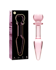 NEBULA SERIES BY IBIZA - PLUG ANAL MODÈLE 7 VERRE BOROSILICATE CLAIR 13.5 CM -O- 3 CM