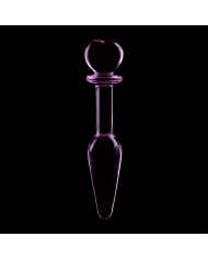 NEBULA SERIES BY IBIZA - PLUG ANAL MODÈLE 7 VERRE BOROSILICATE CLAIR 13.5 CM -O- 3 CM