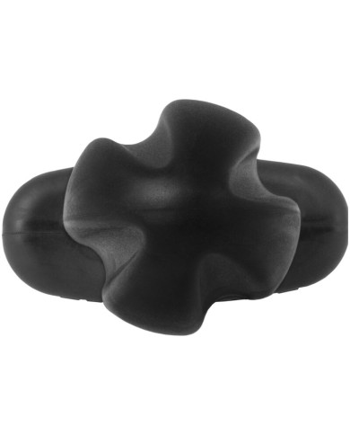 ELECTRASTIM - PLUG ANAL TARTARE QUADRIPOLAR SILICONE NOIR