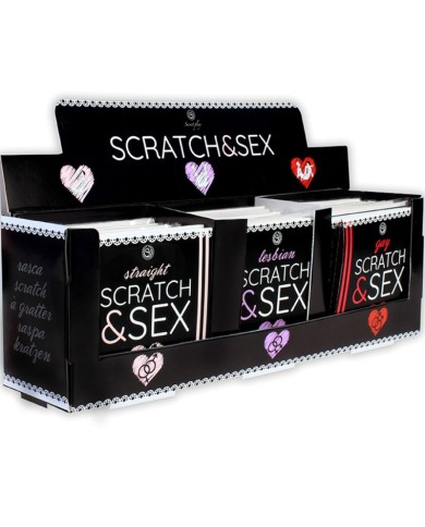 SECRETPLAY - AFFICHAGE + POSTURES SCRATCH & SEX (ES/EN/FR/PT/DE)