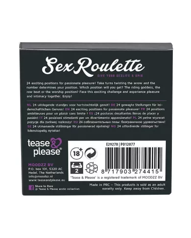 TEASE & PLEASE - SEXE ROULETTE KAMASUTRA