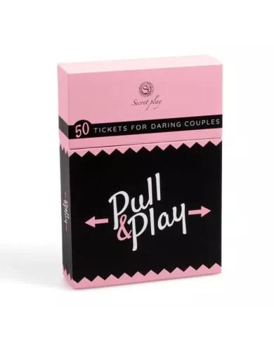 SECRETPLAY - JEU DE CARTES PULL & PLAY (ES/EN/DE/FR/NL/PT/IT)