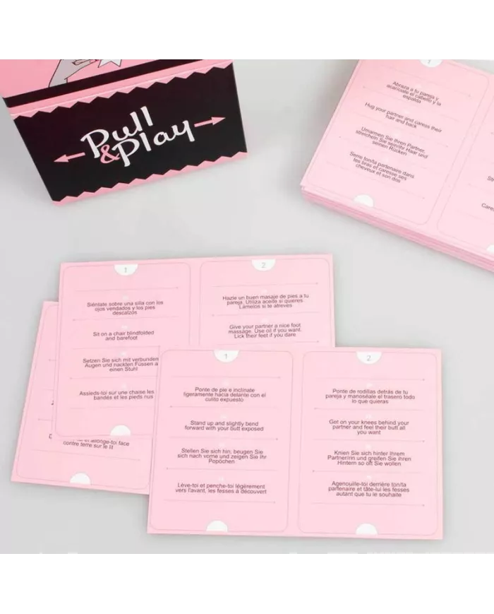 SECRETPLAY - JEU DE CARTES PULL & PLAY (ES/EN/DE/FR/NL/PT/IT) SECRETPLAY - JEU DE CARTES PULL & PLAY (ES/EN/DE/FR/NL/PT/IT)