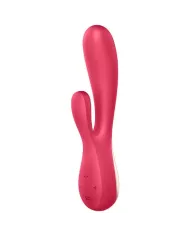 SATISFYER - MONO FLEX ROUGE AVEC APPLICATION