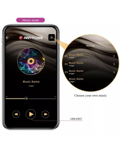 PRETTY LOVE - BILLY VIBRATION VIOLET APPLICATION GRATUITE